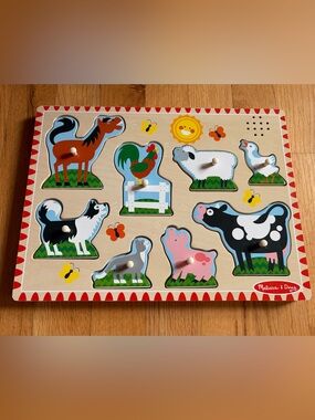 Melissa and Doug Farm Animal Puzzle